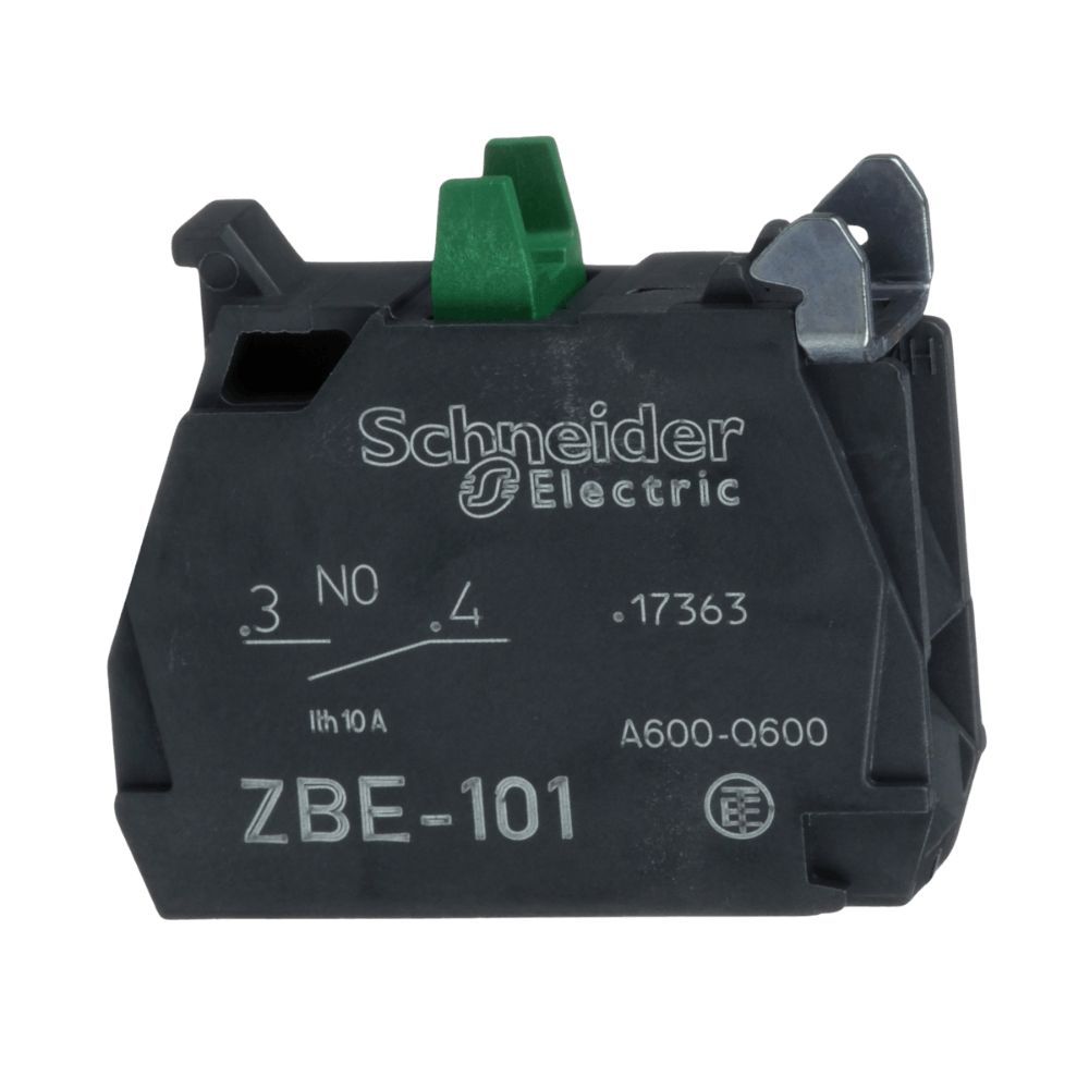 Bloco de Contato 1NA Schneider Electric ZBE101 para Botoeiras XB4 e XB5 com 6A Bivolt