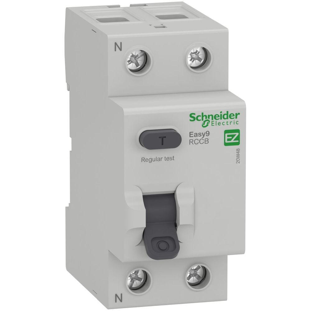 Disjuntor de Corrente Residual EZ9R33240 40A-30mA 230V Bipolar Easy9 Schneider Electric