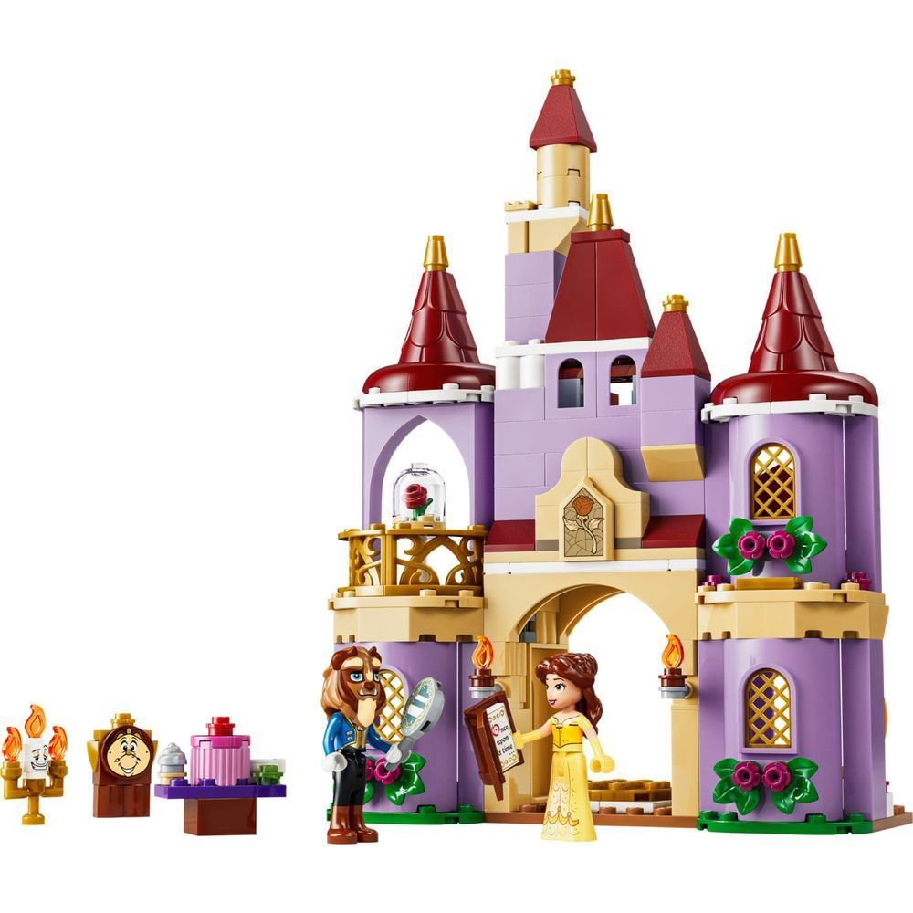 Brinquedo de Construção Lego 43289 com 6 Cômodos e Salão de Baile Giratório Roxo Lego 254PEÇAS