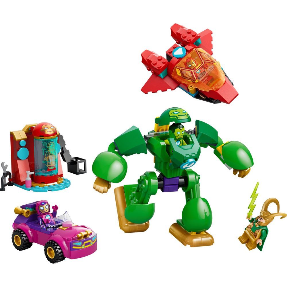 Brinquedo de Construção Lego 11211 com Quartel-General do Homem de Ferro e 4 Minifiguras Plástico