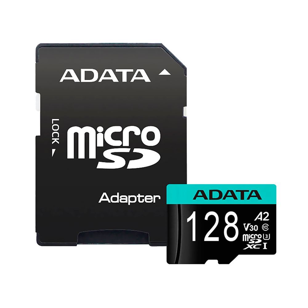 Cartão de Memória Micro SD Adata V30 128GB Classe 10 4K com Alta Velocidade e Desempenho Confiável