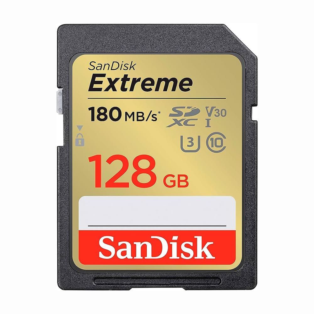 Cartão de Memória SD SDSDXVA-128G-GNCIN Extreme Class 10 U3 UHD 4K 128GB Sandisk
