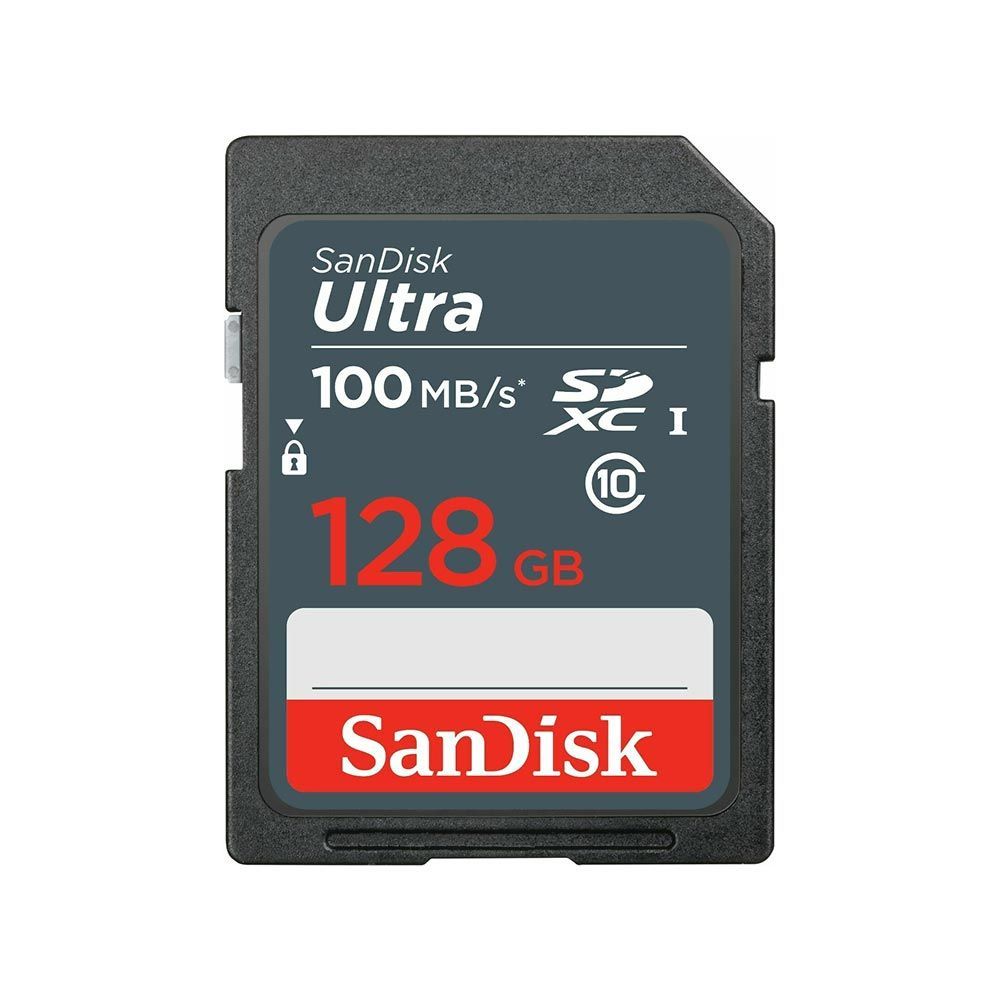 Cartão de Memória SD Ultra Classe 10 128GB Desempenho Confiável Durabilidade Uso Profissional Sandisk