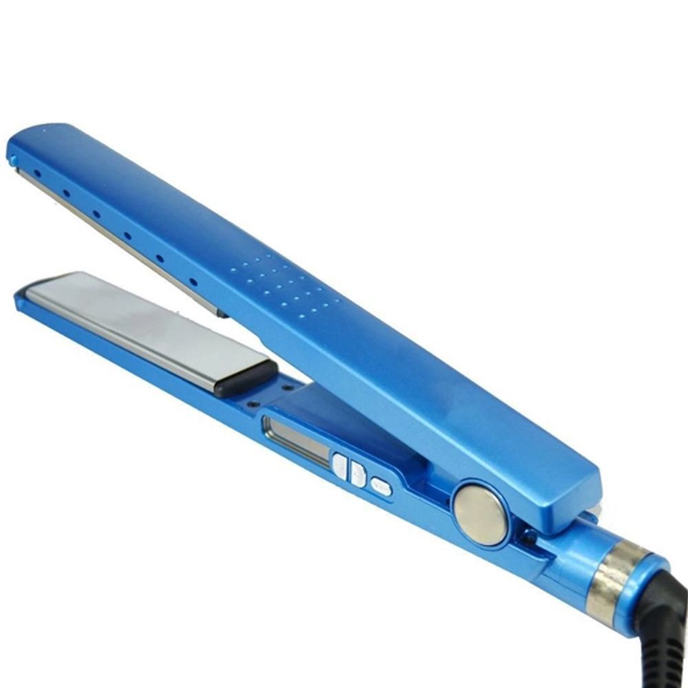 Chapinha Prancha 4forte Frizz Titânio 450 graus F Tecnologia Iônica Preta Bivolt