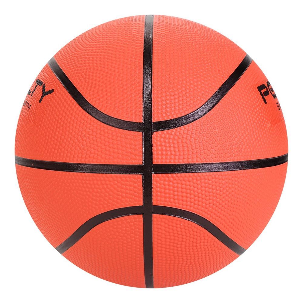 Bola de Basquete Playoff Mirim IX com Construção Vulcanizada e sem Gomos Laranja e Preto Penalty ÚNICO