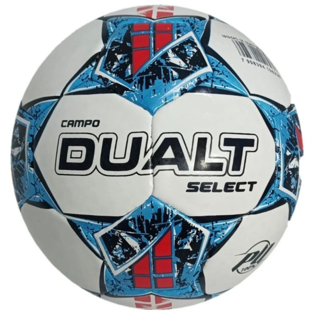 Bola de Futebol Select Pro Costurada à Mão com Laminado PU Azul e Vermelho Dualt