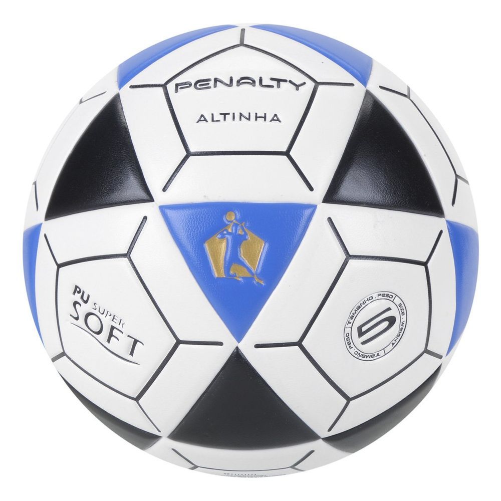 Bola de Futevôlei Altinha XXI com Tecnologia Ultra Fusion e sem Costura Azul Penalty