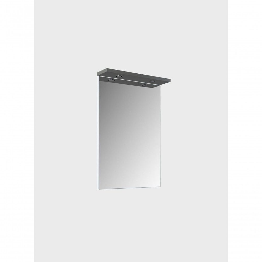 Gabinete para Banheiro Milano Suspenso 3 Gavetas MDF 60CM Verde com Espelho LED On Móveis