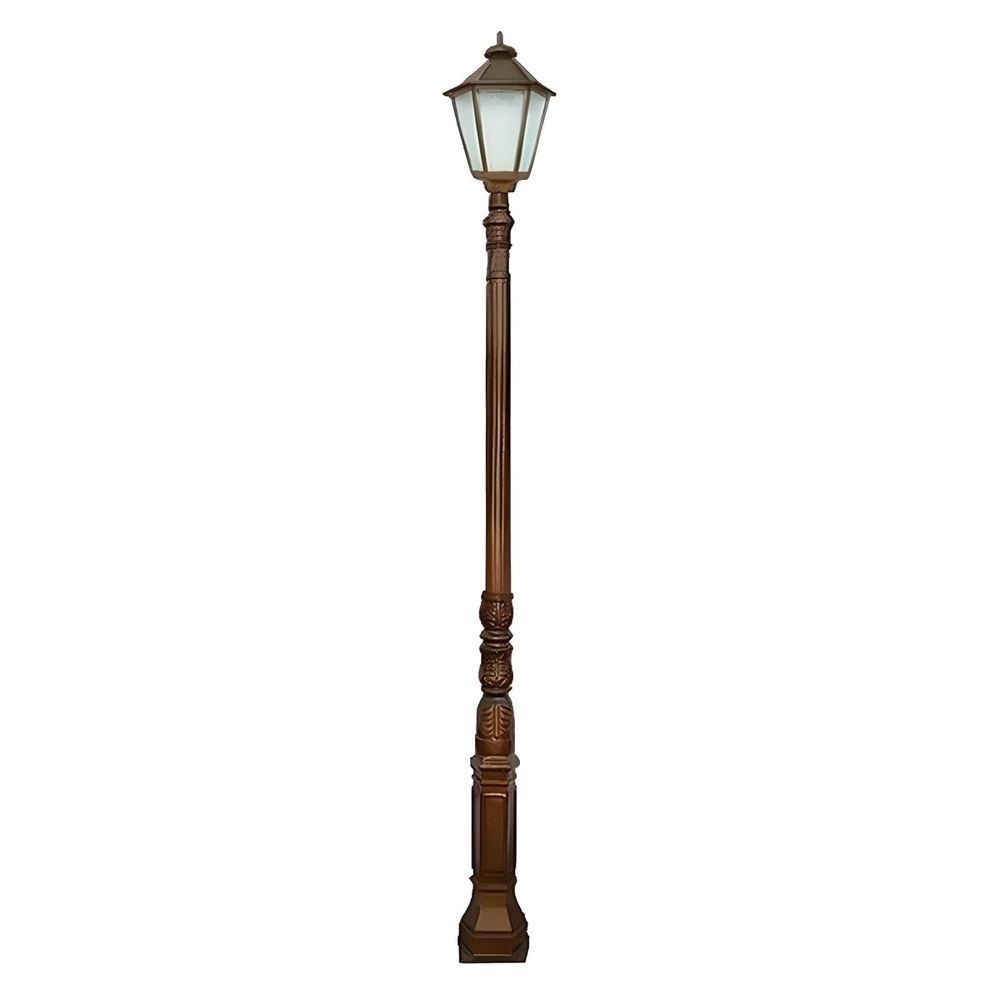 Poste para Jardim Copenhague com Alongamento para Reator em Alumínio Fundido 320CM Luminárias N. Sra. da Guia