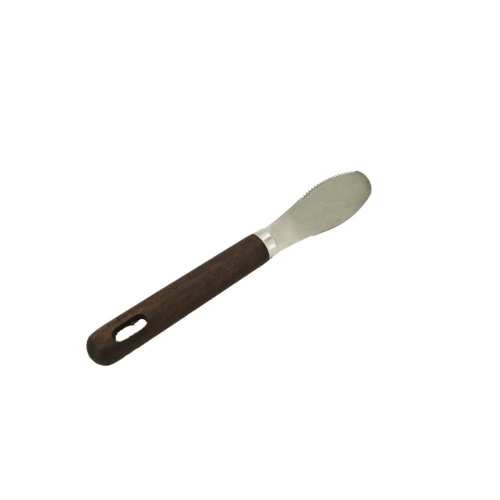 Espátula com Cabo Wood Resistente e Prática para Cozinha em Madeira Design Funcional Uso Doméstico e Profissional