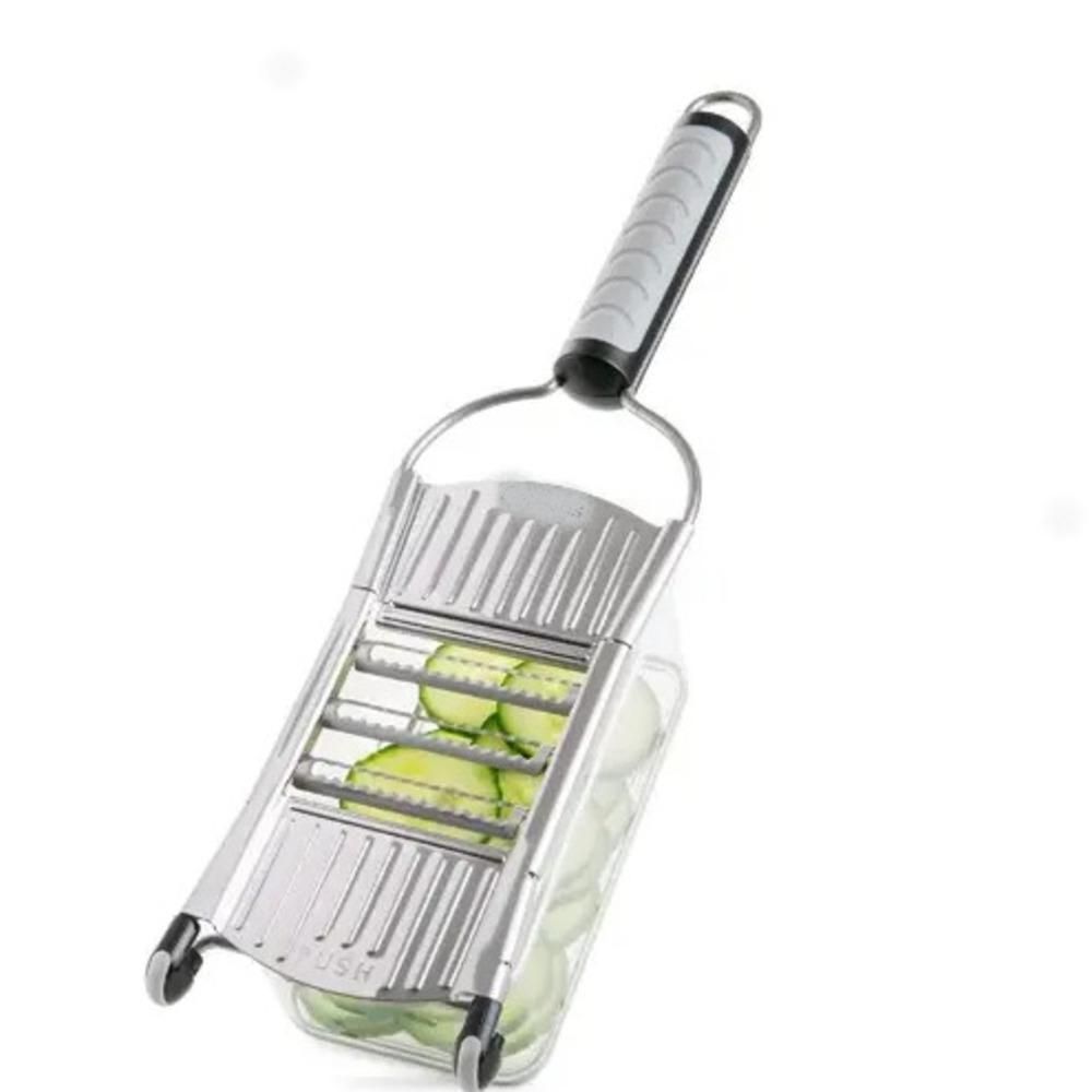 Fatiador Cortador Multifuncional Nicer Dicer Speed Corta Até 6 Fatias com 1 Movimento Aço Inoxidável Lâminas G-NOX