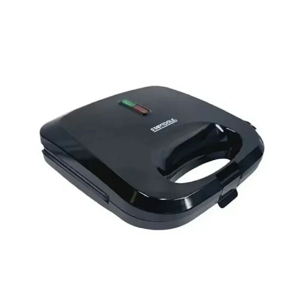 Grill Startools Sanduicheira Grill 750W Chapas Antiaderentes Alumínio Plástico Preto 110V