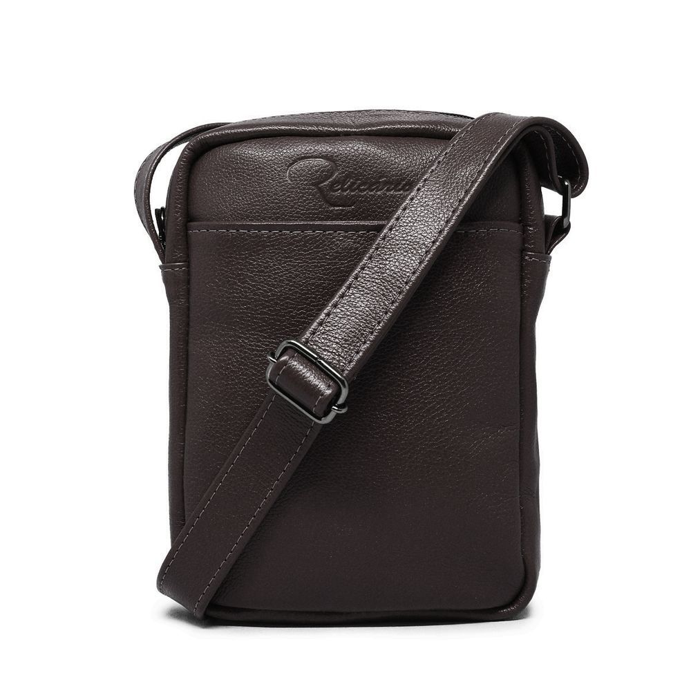 Bolsa Tom Shoulder Bag Couro 21cm X 15cm X 4cm Marrom Cafe Unissex Tom