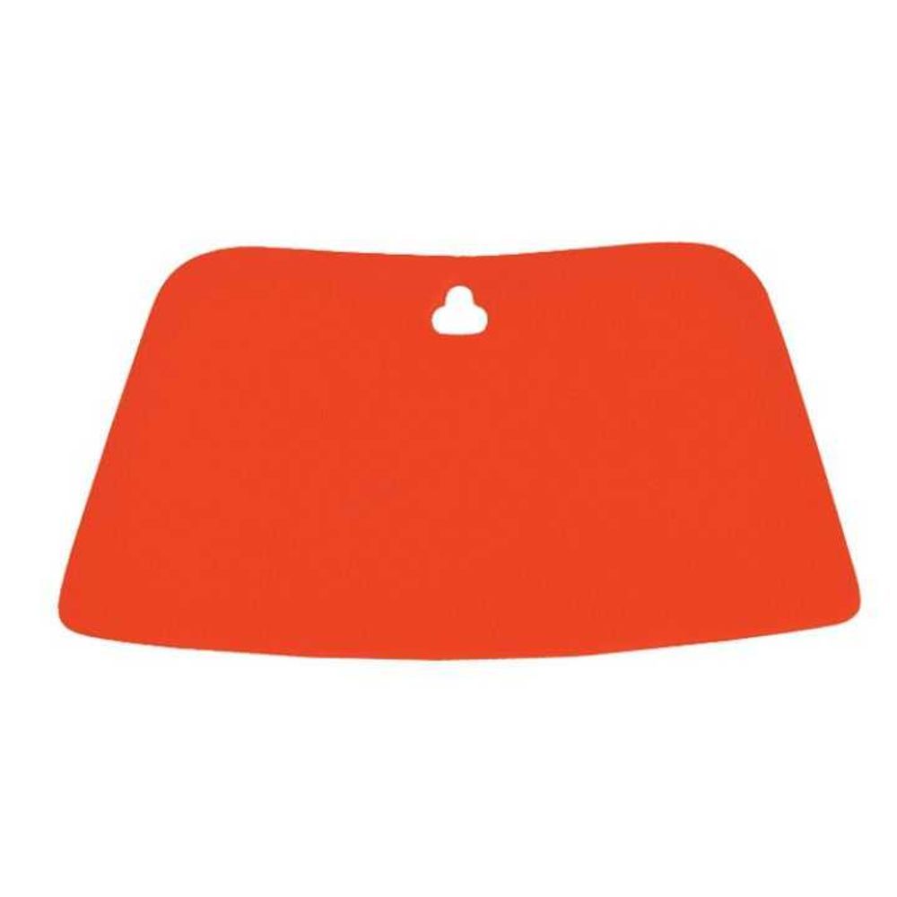 Espátula Espatula Plastica para Massa 07 X 12cm Aplicação em Paredes e Pisos Leve e Resistente Branco Roma