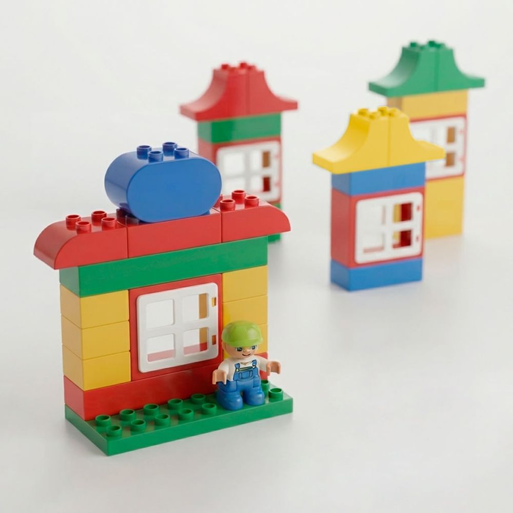 Kit Educativo Lego 9230 Estimula Criatividade e Aprendizado com 223 Peças Plástico