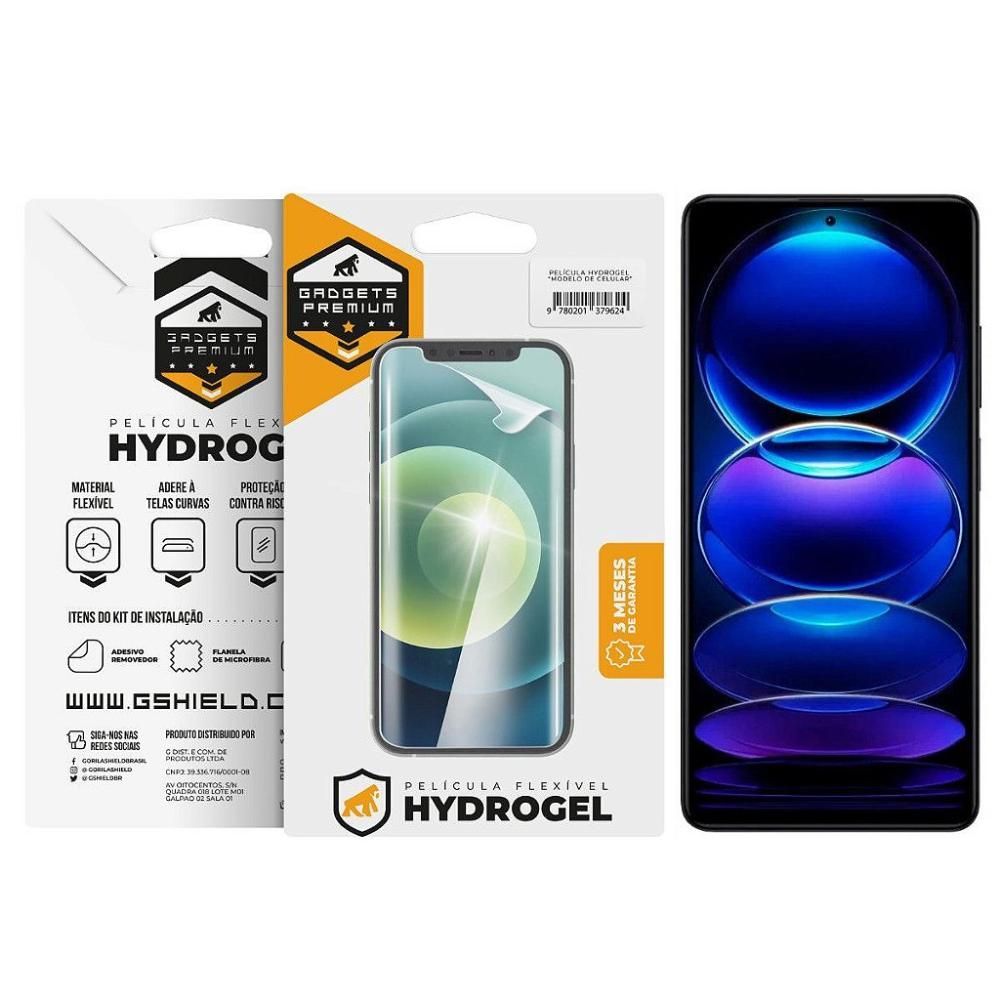 Película Gshield Hydrogel Gamer Fosca para Redmi Note 12 Pro Plus 5G Proteção Contra Riscos e Impactos Hidro Nano Pet