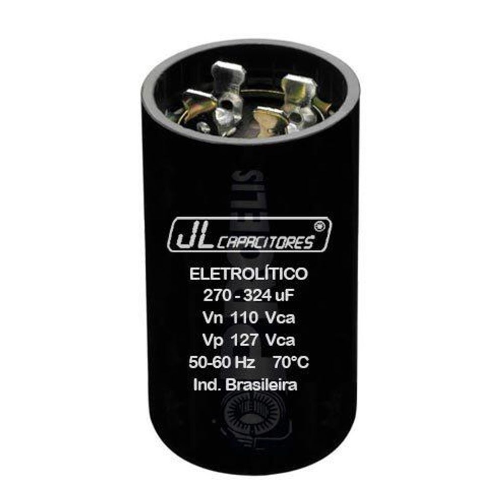 Capacitor de Partida WEG 270-324 para Motor 2CV com 2 Capacitores 110V