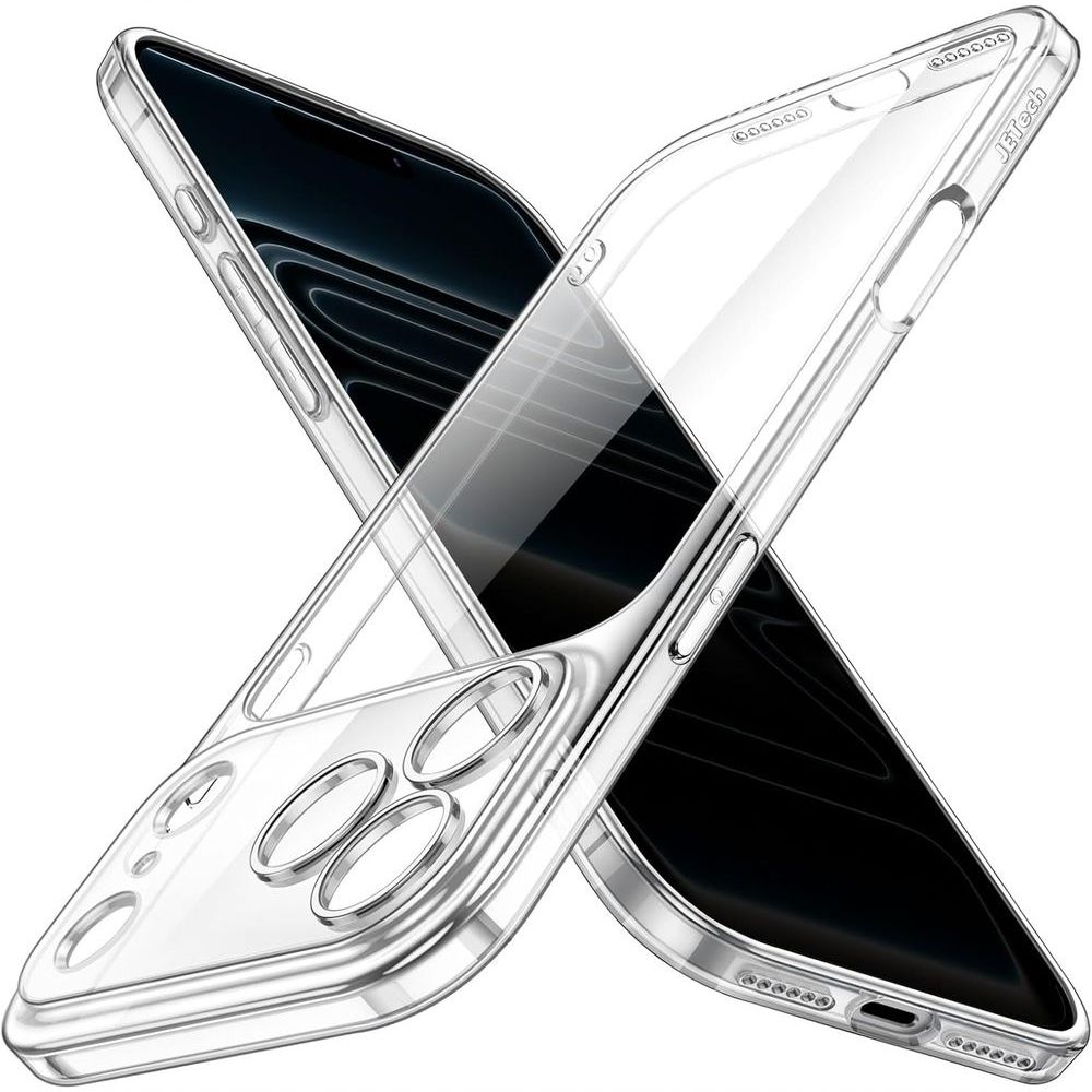 Capa para Celular Worldwide Capa Fina Compativel Iphone 17 Pro Max 6,9 Polegadas Protecao Total da Camera TPU e PC Preto