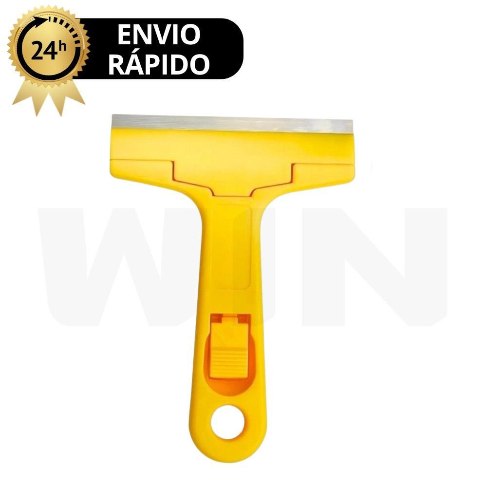 Kit Escovas de Aço Latão e Nylon com Raspador para Limpeza Multiuso Forno Grelha Fogão Piso e Vidro OEM